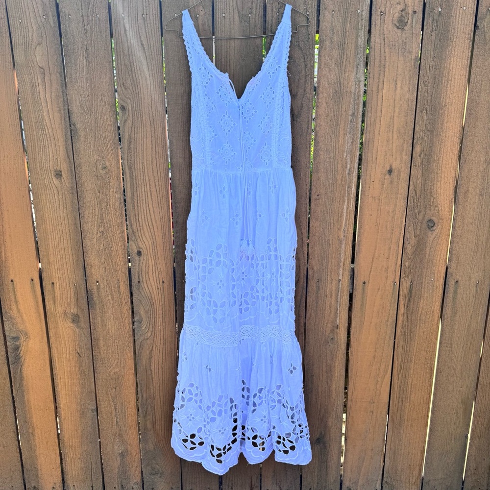 Vintage 100% Cotton White Dress